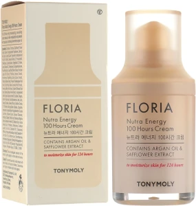 Tony Moly Зволожувальний крем з арганієвою олією Floria Nutra Energy 100 Hours Cream