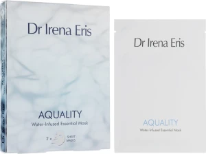 Dr Irena Eris Зволожувальна маска для обличчя Dr. Irena Eris Aquality Water-Infused Essential Mask