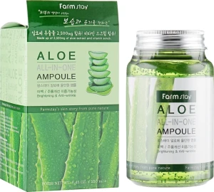 FarmStay Ампульная сыворотка с экстрактом алоэ Aloe All-In-One Ampoule