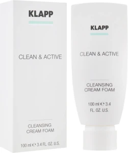 Klapp Базова очисна крем-пінка Clean & Active Cleansing Cream Foam
