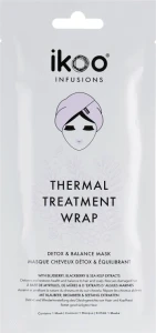 Ikoo Термальна шапка-маска "Детокс і баланс" Thermal Treatment Wrap