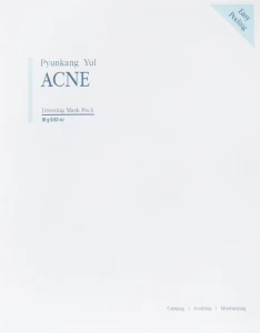 Маска профессиональная лечащая акне с экстрактом белой ивы - Pyunkang Yul Acne Dressing Mask Pack, 18 г, 1 шт