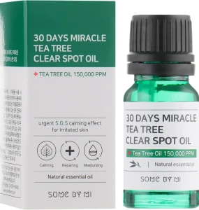 Some By Mi Масло для лица 30 Days Miracle Tea Tree Clear Spot Oil