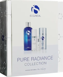 IS CLINICAL Набір для освітлення шкіри Pure Radiance Collection (cl/gel/180ml + serum/15ml + cr/30g + sun/cr/100g)