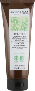 Phytorelax Laboratories Крем-гель для шкіри зволожуючий, заспокійливий, пом’якшуючий SOS TEA TREE Vegan&Organic PhL Tea Tree SOS Cream Gel