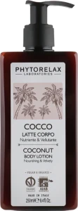 Phytorelax Laboratories Лосьйон для тіла поживний та пом’якшуючий COCONUT Vegan&Organic PhL Coconut Bpdy Lotion