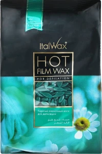 ItalWax Віск для депіляції плівковий у гранулах "Азулен"