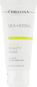 Christina Яблучна маска краси для жирної та комбінованої шкіри Sea Herbal Beauty Mask Green Apple