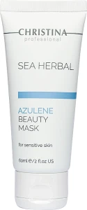 Christina Азуленова маска краси для чутливої шкіри Sea Herbal Beauty Mask Azulene