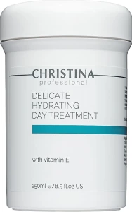 Christina Деликатный увлажняющий дневной лечебный крем с витамином Е для нормальной и сухой кожи Delicate Hydrating Day Treatment
