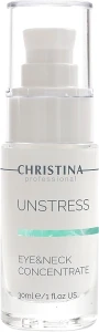 Christina Концентрат для кожи вокруг глаз и шеи Unstress Eye And Neck Concetrate