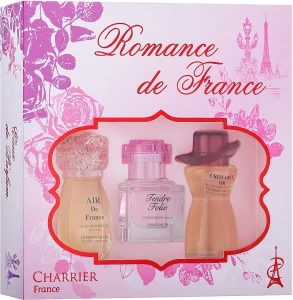 Charrier Parfums Romance De France Набор (edp/11.5ml + edp/10.1ml + edp/12ml)