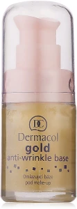 Dermacol База під макіяж омолоджуюча з активним золотом Base Gold Anti-Wrinkle (помпа)