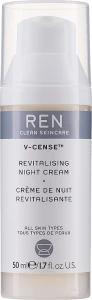REN Зволожувальний нічний крем V-Cense Revitalising Night Cream