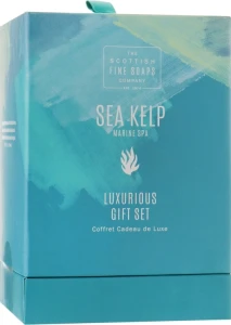 Scottish Fine Soaps Набор Sea Kelp Marine SPA Kit (sh/gel/75ml + b/but/75ml + h/chr/75ml + soap/40g)