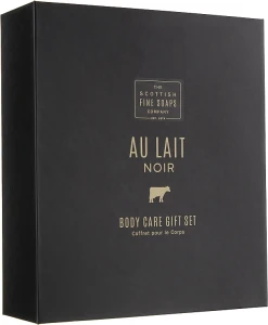 Scottish Fine Soaps Набор Au Lait Noir (sh/gel/75ml + b/cr/75ml + soap/40g)