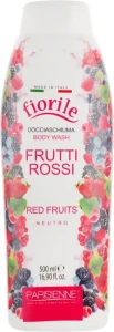 Parisienne Italia Гель для душа "Красные ягоды" Fiorile Frutti Ross Body Wash