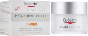 Eucerin Денний крем проти зморшок для всіх типів шкіри Hyaluron Filler SPF 30