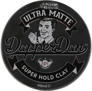 Dapper Dan Глина для укладання волосся матова Ultra Matte Super Hold Clay