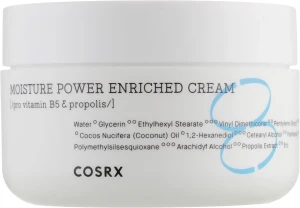 Зволожувальний крем для обличчя - CosRX Hydrium Moisture Power Enriched Cream, 50 мл