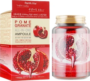 Ампульная сыворотка с экстрактом граната - FarmStay Pomegranate All In One Ampoule, 250 мл