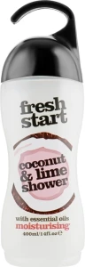 Xpel Marketing Ltd Зволожувальний крем-гель для душу "Кокос і лайм" Fresh Start Coconut & Lime Shower Gel
