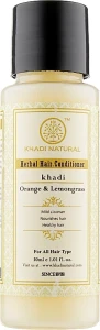 Khadi Natural Аюрведический бальзам-кондиционер для волос "Апельсин и лемонграсс" Herbal Orange & Lemongrass Hair Conditioner