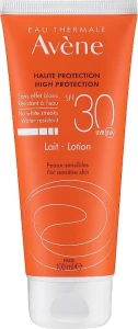 Avene Сонцезахисний лосьйон для чутливої шкіри High Protection Lait-Lotion SPF30