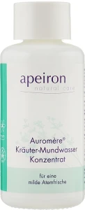 Apeiron Ополаскиватель-концентрат для полости рта Auromere Herbal Mouthwash Concentrate