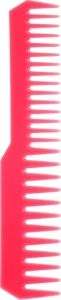 Eurostil Гребінець для волосся модельний, 00421, неоново-рожевий