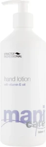 Strictly Professional Лосьйон для рук з вітаміном Е Mani Care Hand Lotion