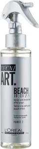 L'Oreal Professionnel Текстурирующий спрей с минералами соли Tecni.Art Beach Waves Forte 2