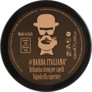 Barba Italiana Бріолін для волосся сильної фіксації Valpolicella Superiore