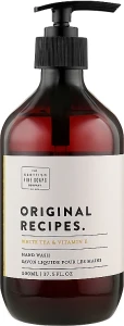 Scottish Fine Soaps Жидкое мыло для рук Original Recipes White Tea & Vitamin E Hand Wash