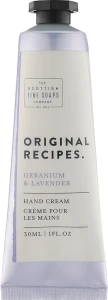 Scottish Fine Soaps Крем для рук Original Recipes Geranium & Lavender Hand Cream