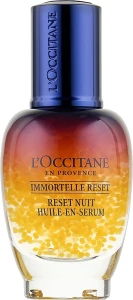 L'Occitane Ночной эликсир для лица Immortelle Overnight Reset Oil-In-Serum