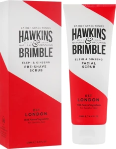 Hawkins & Brimble Скраб для лица Elemi & Ginseng Pre Shave Scrub