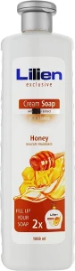 Lilien Жидкое крем-мыло "Мед и прополис" Honey & Propolis Cream Soap (сменный блок)