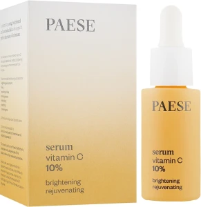 Paese Уход для лица Витамин "С" Brightening Rejuvenating Serum Vitamin C 10%