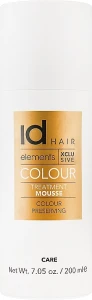 IdHair Мус для фарбованого волосся Elements Xclusive Colour Treatment Mouse