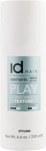 IdHair Спрей для миттєвого текстурування Elements Xclusive Play Instant Texture