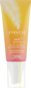 Payot Сонцезахисна суха олія для тіла і волосся Sunny The Sublimating Tan Effect Body and Hair SPF15
