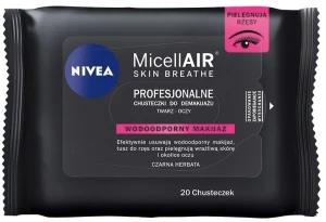 Nivea Мицеллярные салфетки MicellAIR Expert Micellar Makeup Remover Wipes