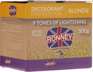 Ronney Professional Пудра для осветления волос до 9 тонов Decolorant Professional Blondie