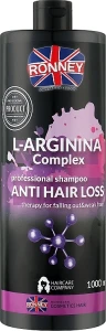 Ronney Professional Шампунь для ослабленных волос L-Arginina Complex Anti Hair Loss Shampoo