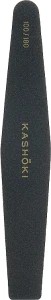 Kashoki Мягкая пилочка в форме трапеции, черная, 100/180