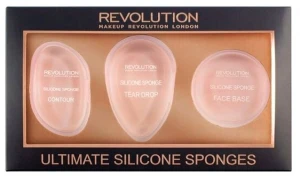 Makeup Revolution Набор силиконовых спонжей Ultimate Silicone Sponge Set