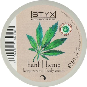 Styx Naturcosmetic Крем для тела "Масло семян конопли" Hemp Body Cream