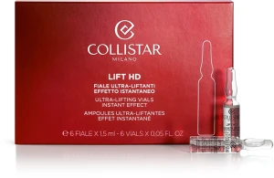 Collistar Ультралифтинг-ампулы с мгновенным эффектом для лица, шеи и декольте Lift HD Ultra Lifting Vials Instant Effect