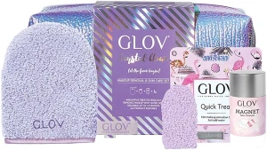 Glov Набор On-The-Go Crystal Clear (glove/mini/1pcs + glove/1pcs + stick/40g + hanger/1pcs + bag)